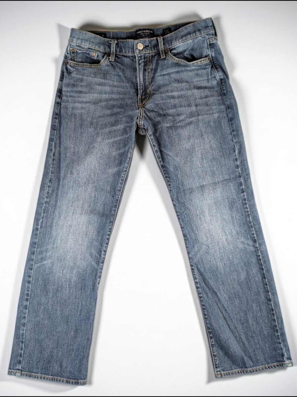 Lucky Brand 361 Jeans Men's 31X30 Vintage Straight Medium Wash Blue Denim